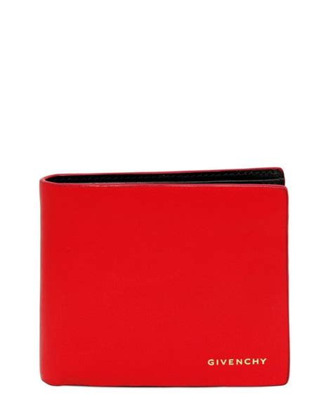 printed logo two-tone leather wallet givenchy|Givenchy Wallets and cardholders for Men .